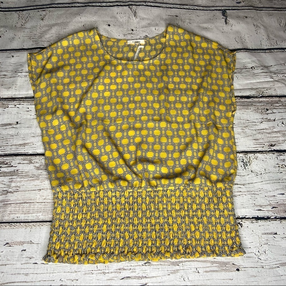 NWT Anthro Pleione Printed Sleeveless Top Size S